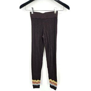 NWOT Missoni for Target Brown Knit Leggings Girls M Brown Sweater